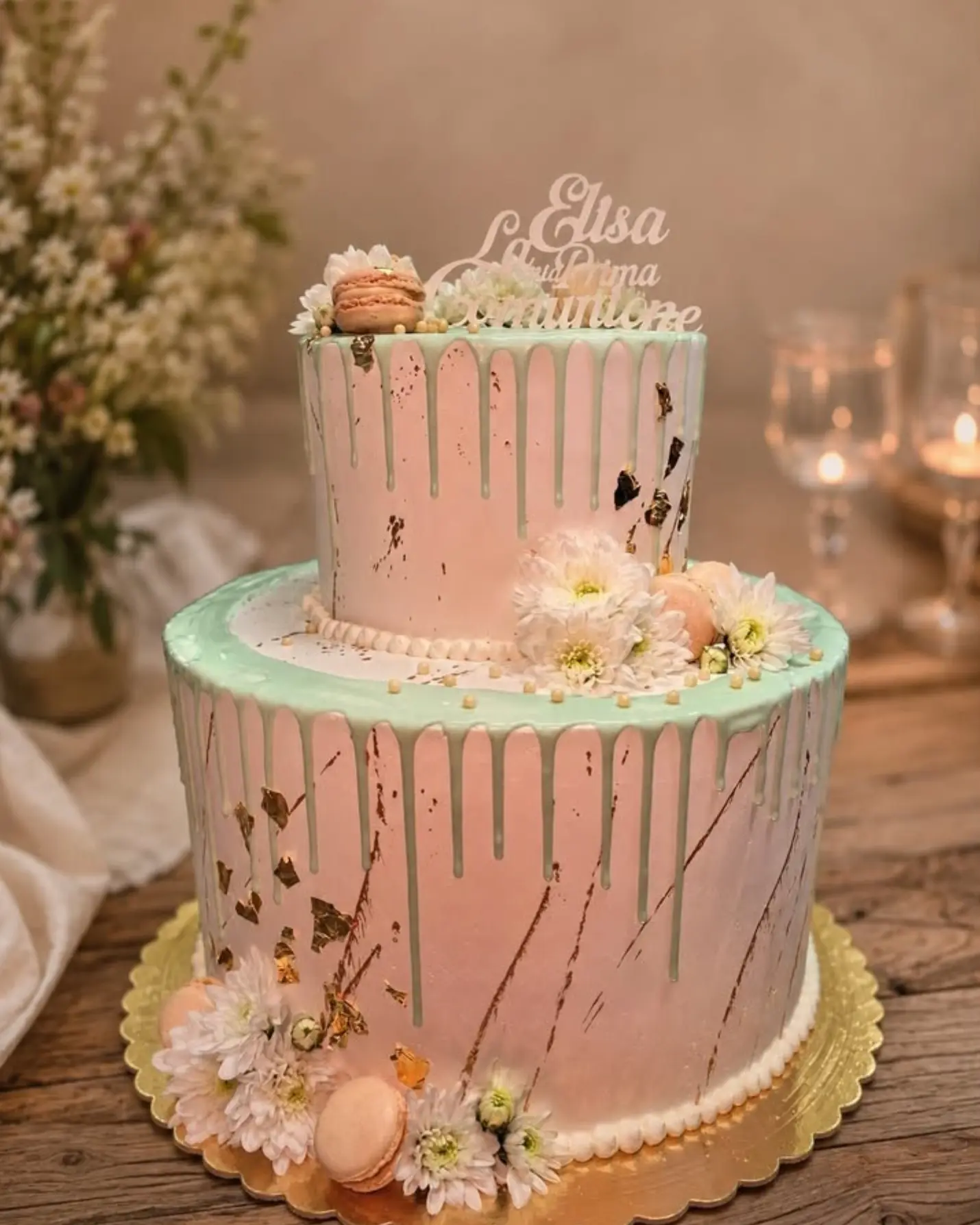 Torta da cerimonia a due piani