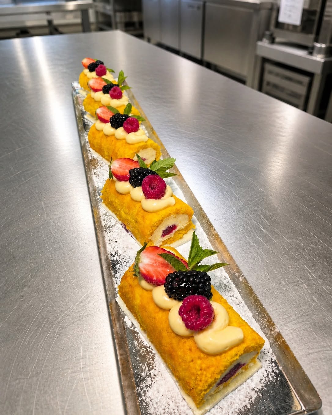 Rotoli ai frutti di bosco